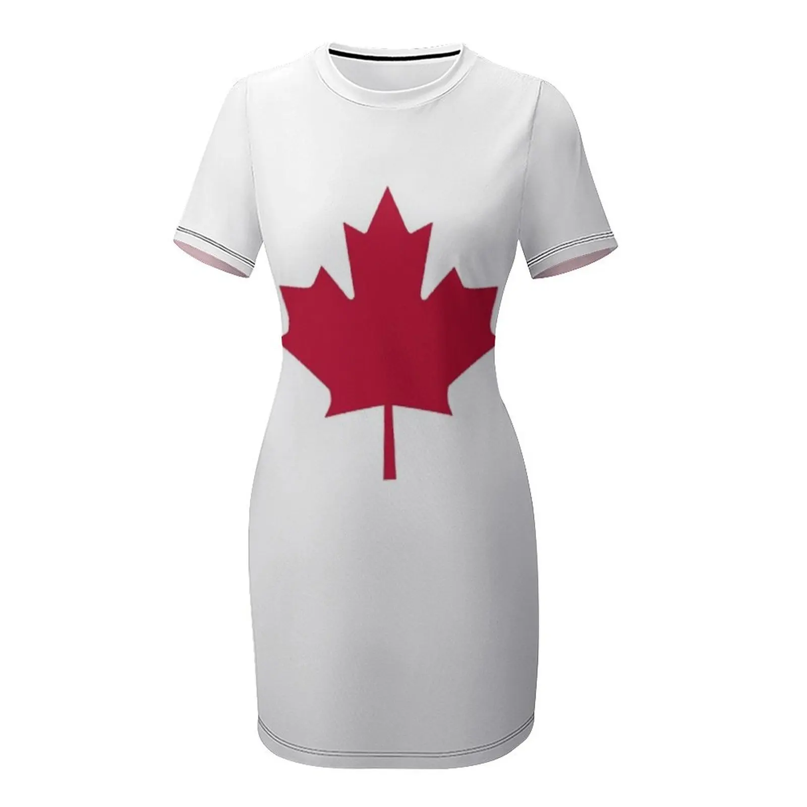 Flag of Canada Short-Sleeved D - đánh giá và giá Summer Clothing Women Canada